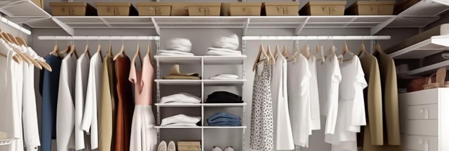 Storagemaker Walk in Wardrobe Clothing Storage Kits