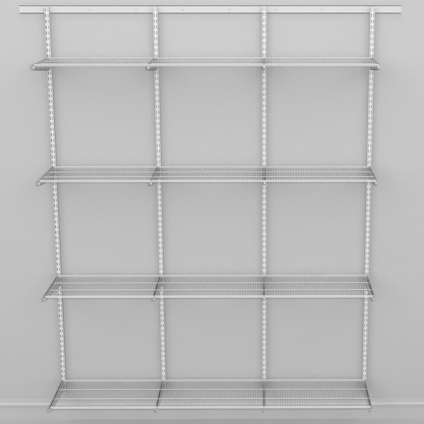 Adaptable Shelving Kit 2 Classic White - Storage Maker