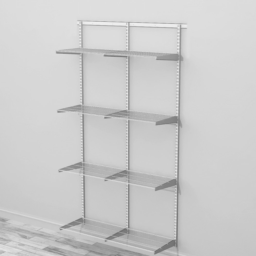 Adaptable Shelving Kit 3 Classic White - Storage Maker