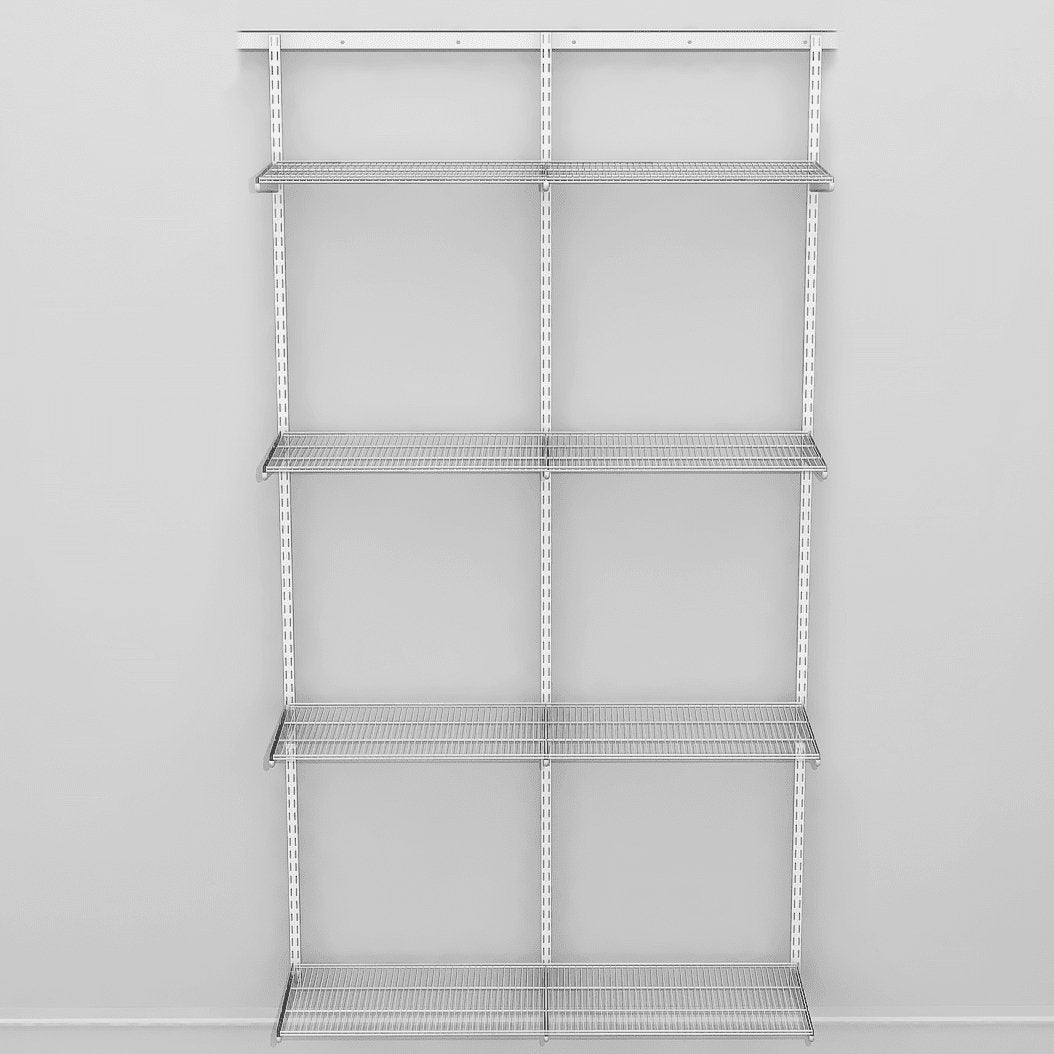 Adaptable Shelving Kit 3 Classic White - Storage Maker