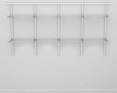 Adaptable Shelving Kit 5 Classic White - Storage Maker