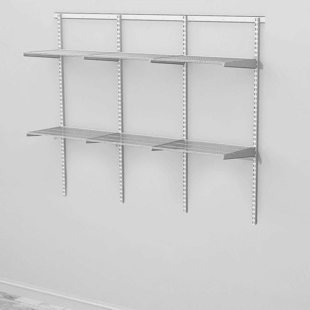 Adaptable Shelving Kit 6 Classic White - Storage Maker