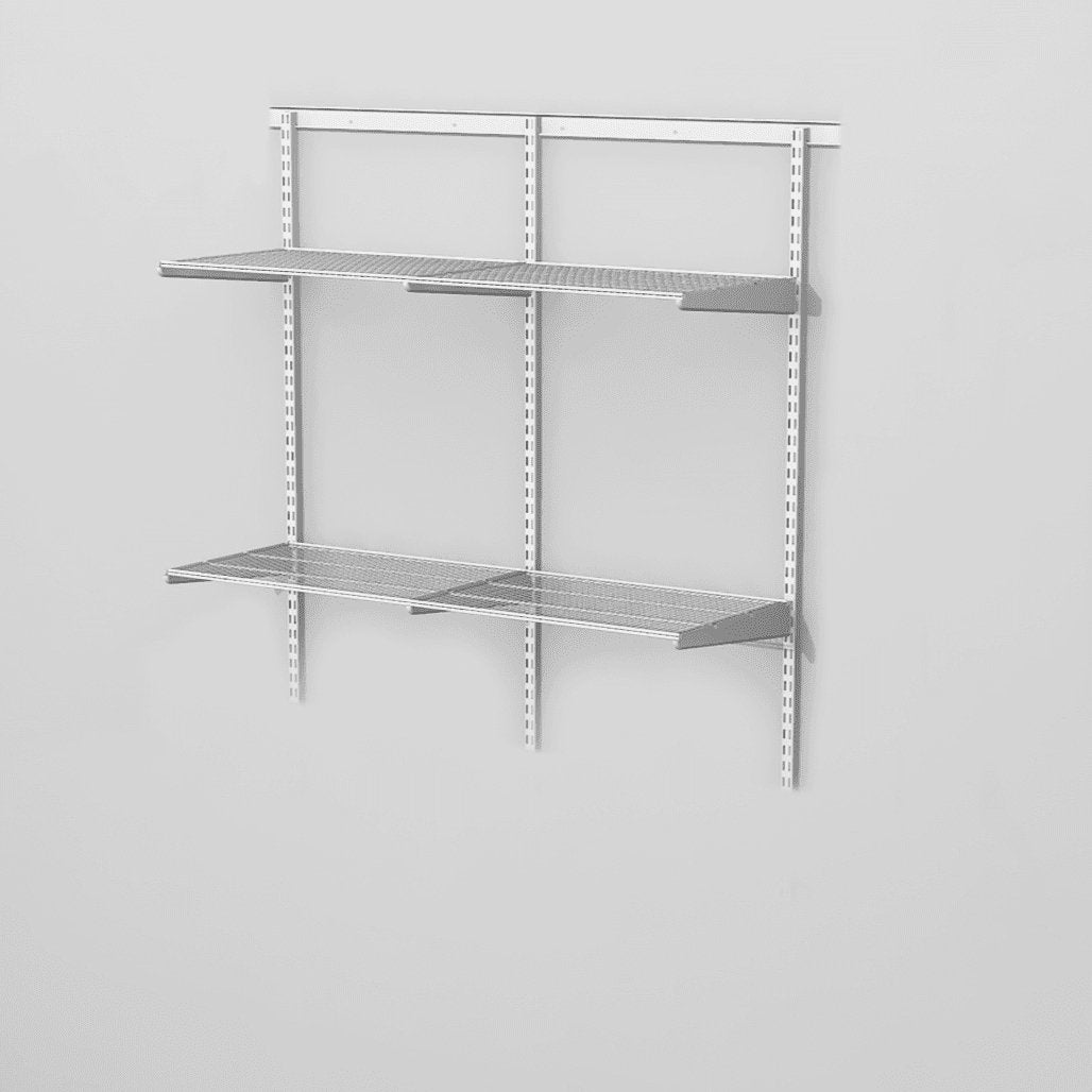 Adaptable Shelving Kit 7 Classic White - Storage Maker