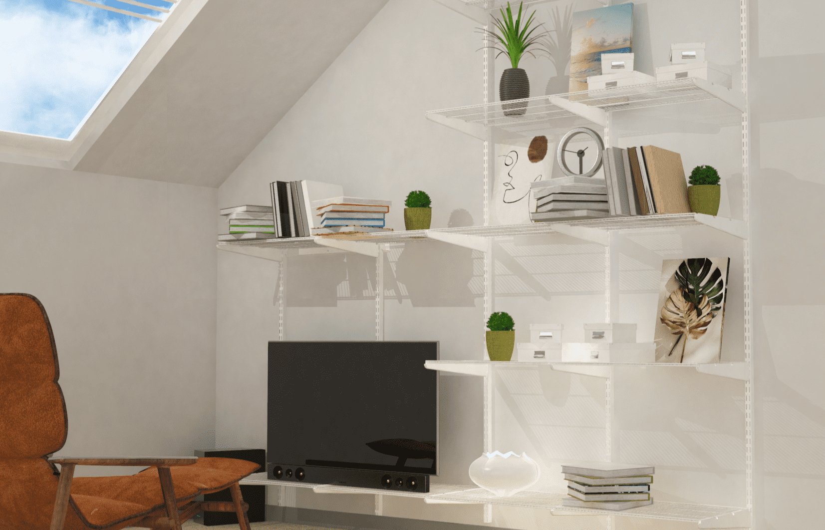 Attic Living Room Organisation Kit - Storage Maker