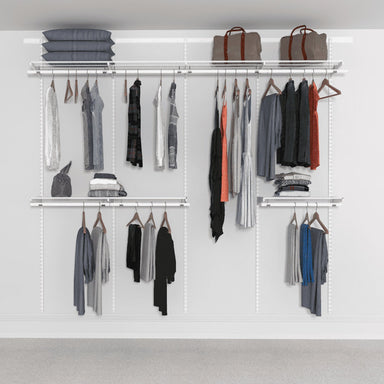 Open Wardrobe System 246cm (W) - Storage Maker