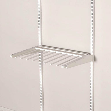 Pull Out Trouser Shelf Classic White - Storage Maker