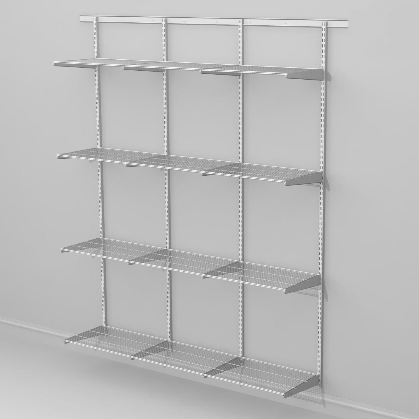 Adaptable Shelving Kit 2 Classic White - Storage Maker