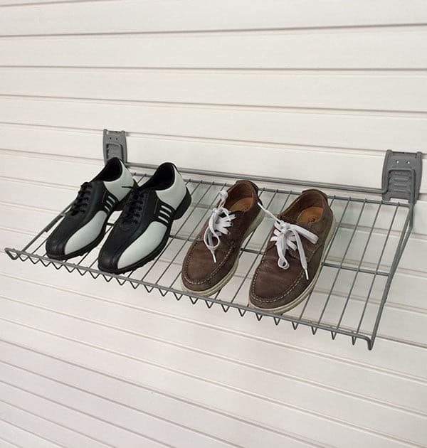 Angled Shoe Shelf - Storage Maker