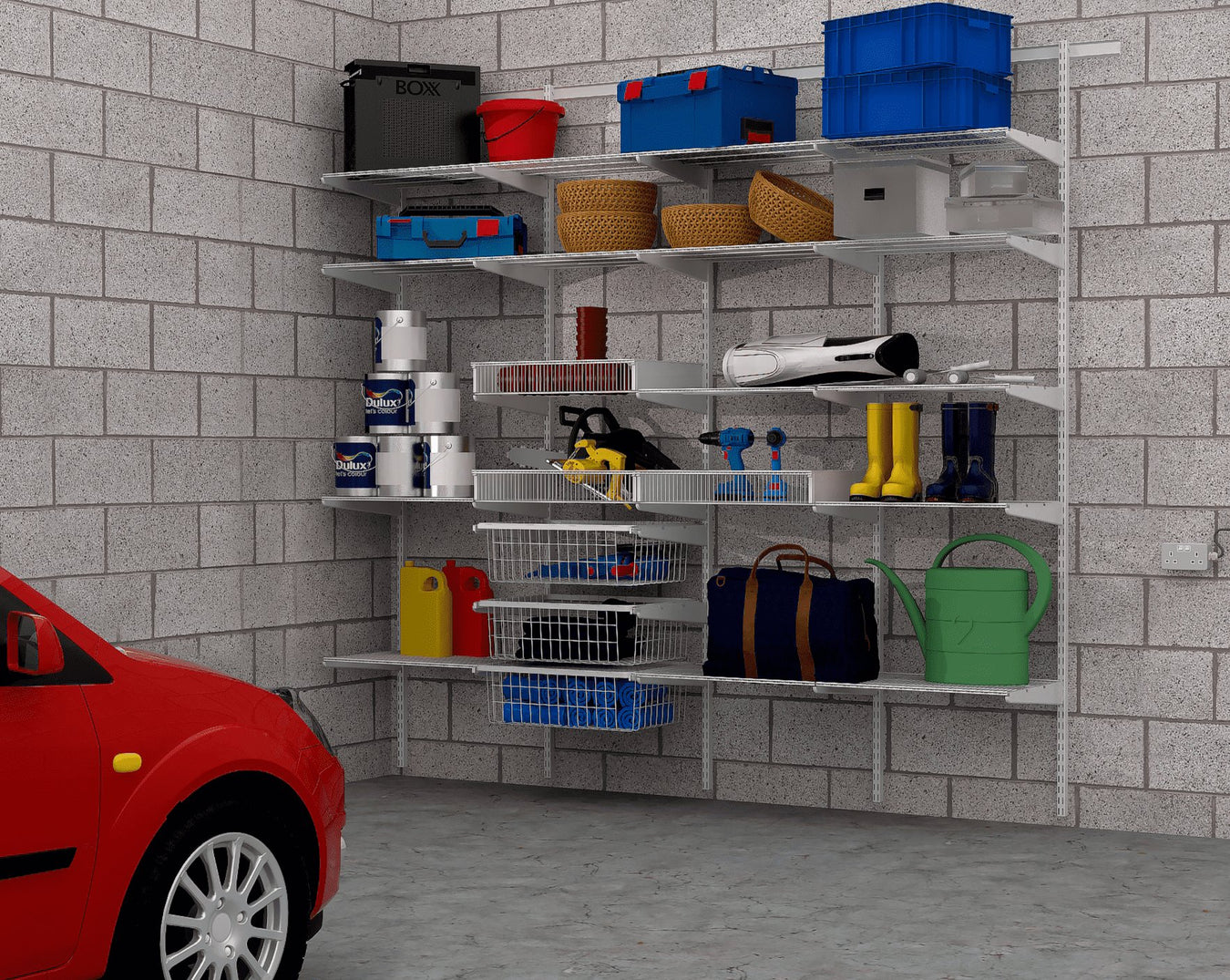 Garage Adaptable Shelving