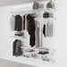 Open Wardrobe System with Shoe Storage & Baskets 185cm (W) Pull Out Shoe Rack - Storage Maker