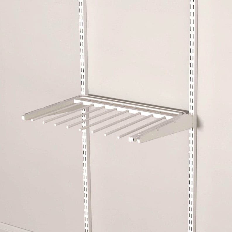 pull out trouser shelf classic whitesm1156s